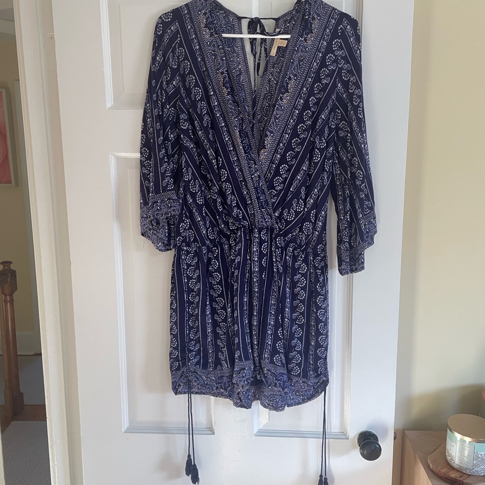 Skies Are Blue Romper